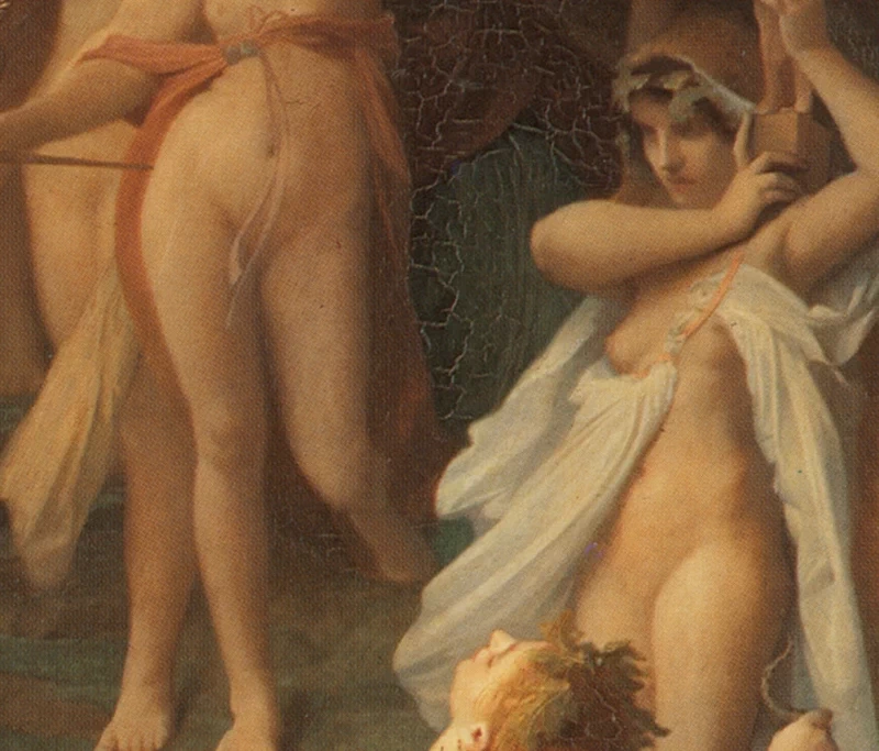 La morte di Orfeo - Musée d'Orsay, Parigi, dettaglio 1